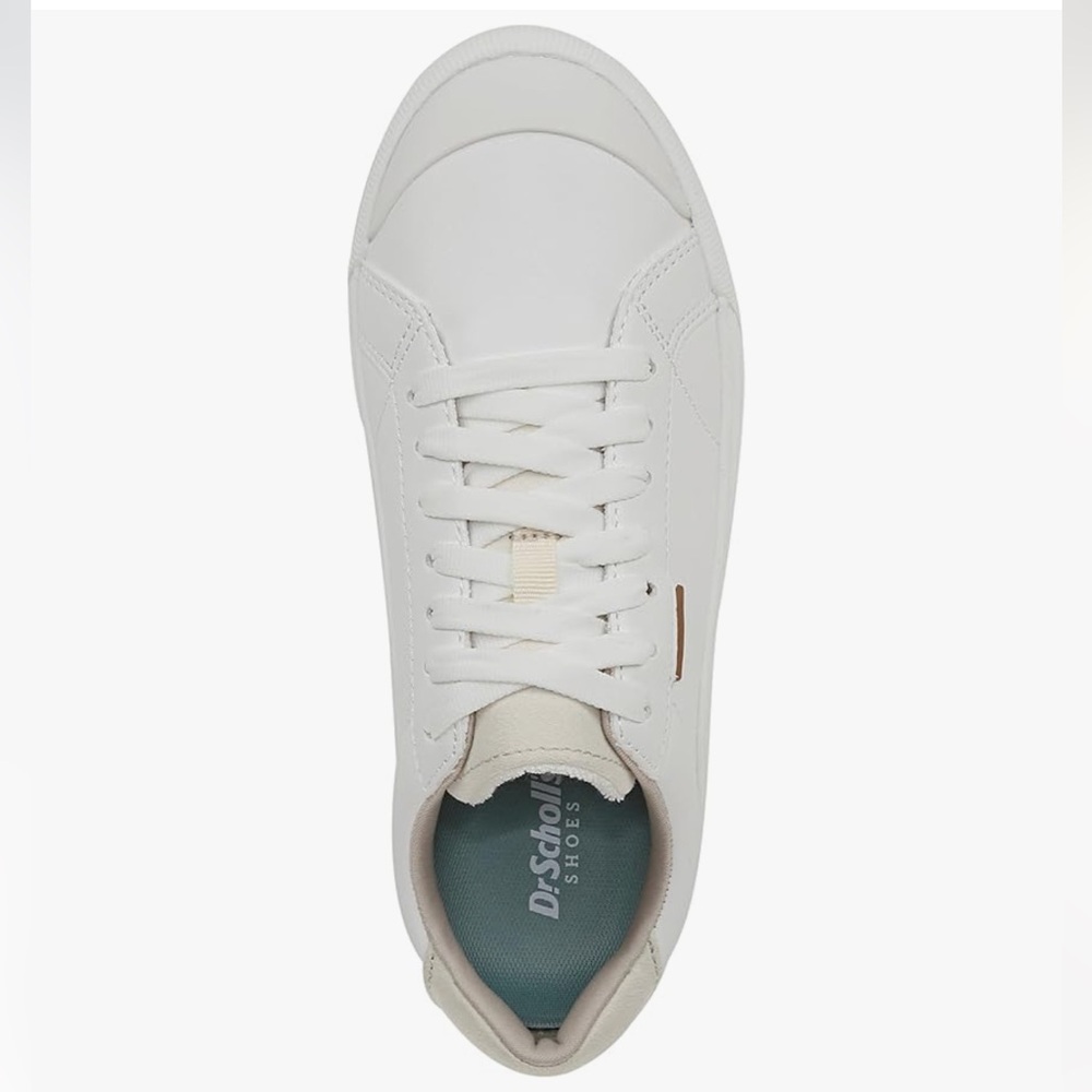 Dr Scholls Time Off White Sneaker - Picture 6 of 12